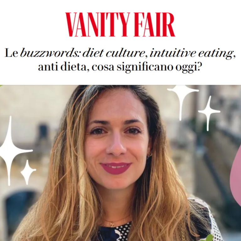 Articolo Vanity Fair su Veronica Bignetti Dietista